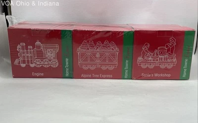Новый JCPenney Home Towne Express 1998 издание Рождественский поезд комплект 6 шт. - Изображение 1 из 4