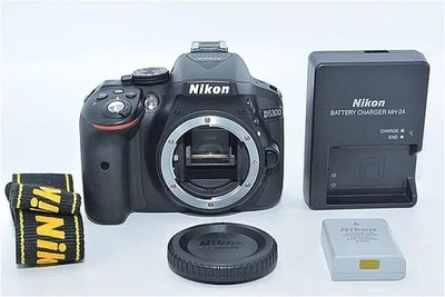 329Near Mint, Shutter Count 2330, Nikon Digital SLR Camera D5300 Black, 24MP, - Image 1 of 4