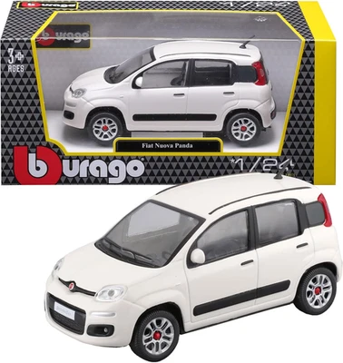 B Fiat Panda - Modellino Realistico Auto in Scala 1:24, Licenza Ufficiale Fiat,  - Immagine 1 di 4
