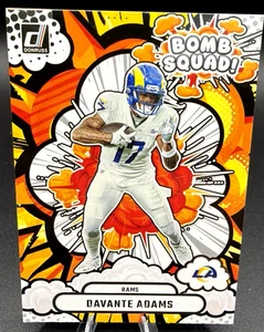 2025 Panini Donruss Bomb Squad Davante Adams Los Angeles Rams BS-DAS - Picture 1 of 11
