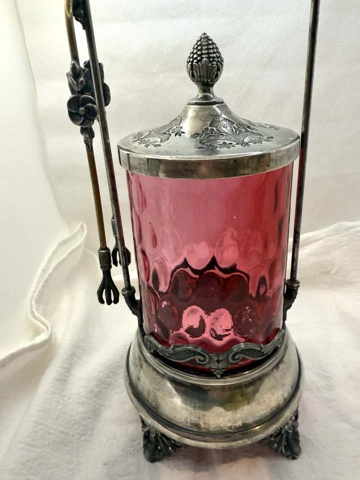 Antiguo ricino victoriano de arándano Coindot encurtido Foto 1 de 4