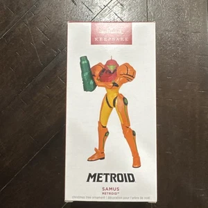 Hallmark 2023 Christmas Ornament METROID Samus Power Suit - Picture 1 of 4