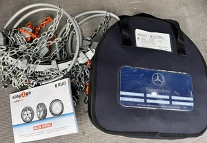 Cadenas de nieve originales Mercedes B67550032, 16 pulgadas 205/55R16, 225/50R16 - Imagen 1 de 8