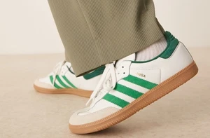 Adidas Samba OG Schuh "Cloud White/Collegiate Green" 9 M NEU! - Bild 1 von 12