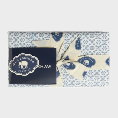 John Robshile Textiles NEW Standard Pillowcases Hunir Lapis 20" x 32" - Image 1 of 4