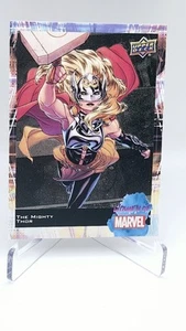 2024 Upper Deck Women of Marvel The Mighty Thor Base #5 - Picture 1 of 2