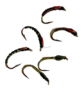 6 Skinny Buzzers - assorted patterns - Picture 1 of 3
