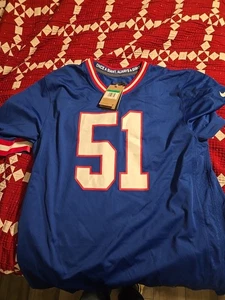 Men's Nike Abdul Carter Royal New York Giants First Round Pick 2nd Alternate... - Picture 1 of 7