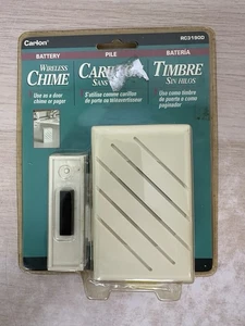 Carlon Doorbell Wireless Chime Plug-in RC3190D 8 Sounds - New Sealed! - Picture 1 of 6