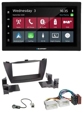 Blaupunkt 2DIN MP3 USB Bluetooth DAB Autoradio für Hyundai Tucson 2010-2015 - Bild 1 von 4