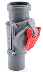 Vertical Backwater Valve Anti Flood Backflow Protection Device 50mm Diameter - Picture 1 of 6