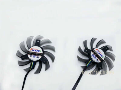 Graphics card Dual Fan for ASUS GTX660 GTX670 GTX680 GTX690 40mm 5Pin R182b 75mm - Image 1 of 4