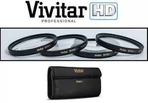 4PC CLOSE-UP LENS SET +1+2+4+10 FOR SONY DSC-H10 DSC-H2 DSC-H3 DSC-H5 H1 - Picture 1 of 7