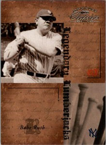 2004 Donruss Classics Legendary Lumberjacks #59 Babe Ruth /1000 - NM-MT