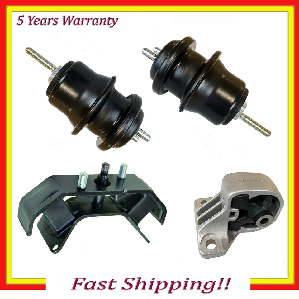 Motor Motor y transmisión. Juego de 4 piezas de montaje para Subaru Legacy Outback 2015-2019 3,6 L H6 Foto 1 de 4