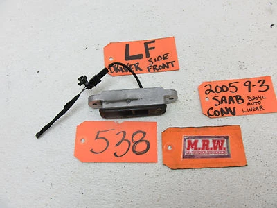 SE ADAPTA 04-10 SAAB 9-3 CONVERTIBLE PESTILLO SUPERIOR LADO CONDUCTOR IZQUIERDO 12830221LH L LH COCHE Foto 1 de 4