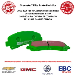 EBC Greenstuff Brake Pad Set Front For 2015-2018 Chevrolet Colorado #DP63044 - Picture 1 of 4