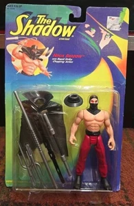 🥰 VTG 1994 Kenner The Shadow Movie Ninja Shadow Action Figure Sealed New 🥰 - Picture 1 of 2