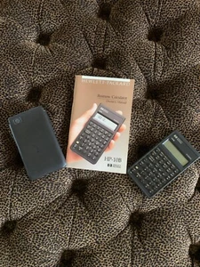 Vintage Hewlett Packard Taschenrechner HP 10B Business Financial wissenschaftliches Handbuch - Bild 1 von 12