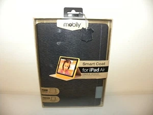 Mobily Smart Coat For Ipad Air - Black/Blue - Leather - Picture 1 of 2