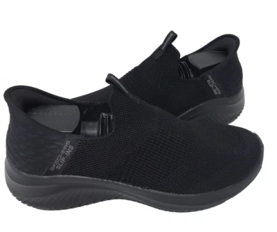 Skechers Women's Slip-Ins Ultra Flex 3.0 Cozy Streak Shoes Black Size:7.5 92Gi - Image 1 of 4