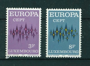 Luxembourg 1972 Europa full set of stamps. MNH. Sg 890-891 - Picture 1 of 2