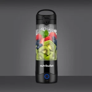 1x NutriBullet NB07400K USB-C Rechargeable Portable Blender -Black - Picture 1 of 5