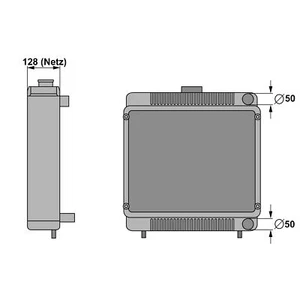 Radiador para Steyr Profi (Tier 3) 6125, 6140, Profi (Tier 4) 6125, 6140 - Imagen 1 de 1