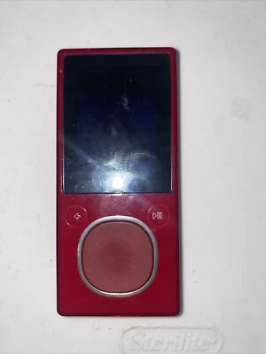Reproductor multimedia digital Microsoft Zune 8 rojo/marrón (8 GB). No Idea Si Funciona Foto 1 de 2