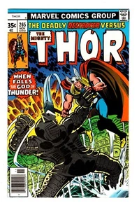 THE MIGHTY THOR 265 (VF+) WHEN FALLS THE GOD OF THUNDER! (FREE SHIPPING ) * - Picture 1 of 2