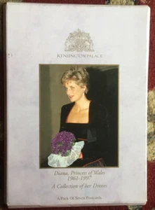 PRINCESS DIANA Postcard Pack Kensington Palace Dresses - Picture 1 of 3
