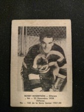 1951-52 Laval Dairy Bedard & Donaldson #103 Bobby Robertson