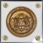 New Listing1959 Hawaii Statehood Medallic Art Co Bronze Medal 64mm 130g Capitol Holder 1768