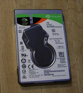 Seagate 1TB Firecuda 2.5 inch ST1000LX015 Hard Drive Works Perfect! - Afbeelding 1 van 1