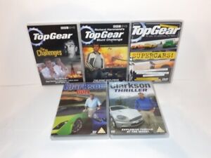 Top Gear & Jeremy Clarkson 5x DVD Bundle Job Lot - BBC TV Series Cars - VG C 