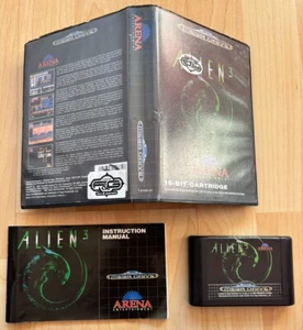 SEGA Mega Drive Game Alien 3 Fully Boxed & Complete With Its Manual - Pal - Picture 1 of 11