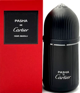 CARTIER PASHA DE CARTIER NOIR ABSOLU PARFUM FOR MEN 3.3 Oz / 100 ml BRAND NEW!!! - Picture 1 of 7