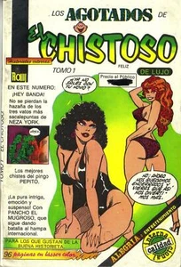 LOS AGOTADOS DEL CHISTOSO No.-1 "RARE" Mexican Comic Jokes Sexy Girls - Picture 1 of 1