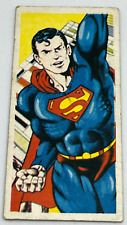 Superman Vintage Very Rare card menko old Superman japanese 4