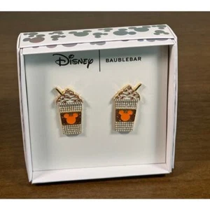 BAUBLEBAR Disney Mickey Mouse Pumpkin Spice Earrings - Picture 1 of 1