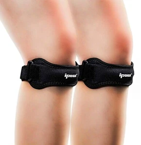Leg Support Brace with Strap Knee Pain Relief Patella Stabilizer Hiking, Camping - Picture 1 of 15