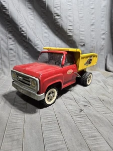 Vintage Tonka Dodge Pressed Steel Dump Truck 14” Original Good  Condition - Picture 1 of 10