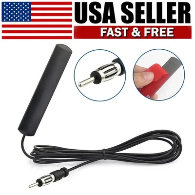 Car Interior Hidden Amplified Antenna Electronic Stereo AM/FM Radio Universal Foto 1 de 4