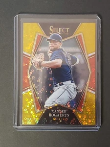 2022 Xander Bogaerts Select Gold Disco/10 Red Sox - Picture 1 of 2
