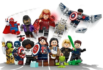 Complete Set of (12) Lego Marvel Series 1 Minifigures 71031 New Sealed 2021 - Image 1 of 4