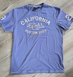 Von Dutch California Kustom Shop Mens T-shirt Sz 2X - Picture 1 of 10
