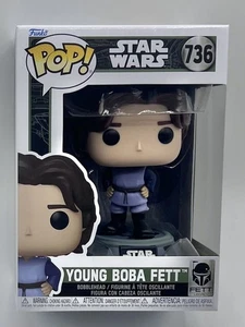 Funko POP! Star Wars - Fett Legacy: Young Boba Fett #736 - NIB - Picture 1 of 6