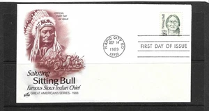 US SC # 2183 Sitting Bull FDC . Artcraft Cachet.. - Picture 1 of 1