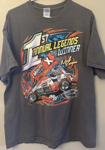 Fremont Speedway Inaugural Legends Hall of Fame Race. Mark Keegan Winner. - Picture 1 of 8