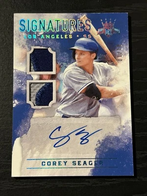 2017 Diamond Kings Corey Seager Auto Patch 1/10 - Image 1 of 3